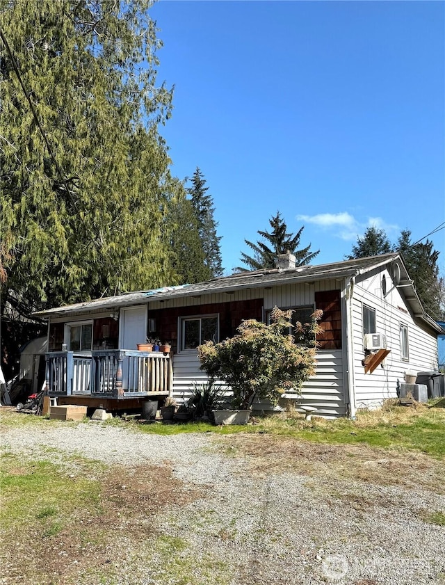 view of ranch-style home