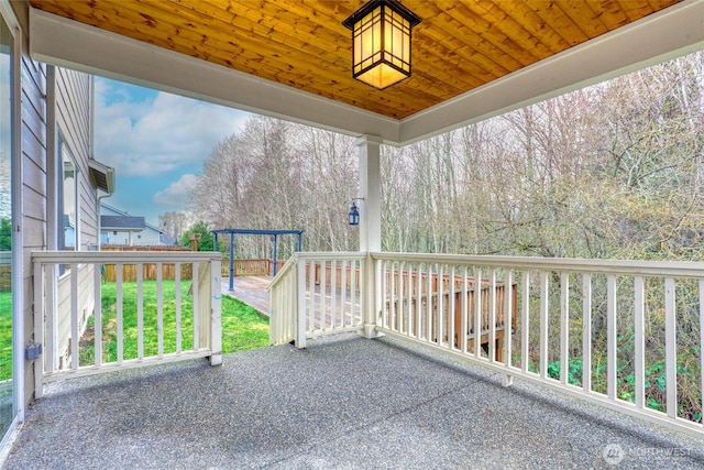 view of patio / terrace