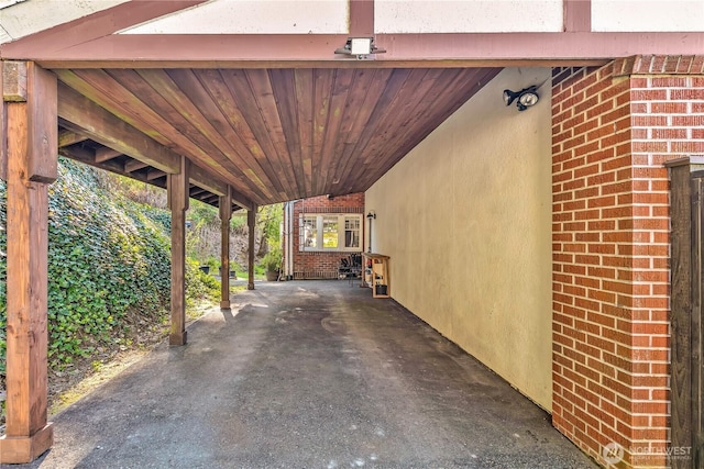 1501 13th St SE, Puyallup, WA 98372 - view of patio / terrace with an attached carport