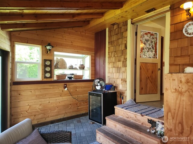 160 Gharet Rd, Randle, WA 98377 - doorway to property with beverage cooler