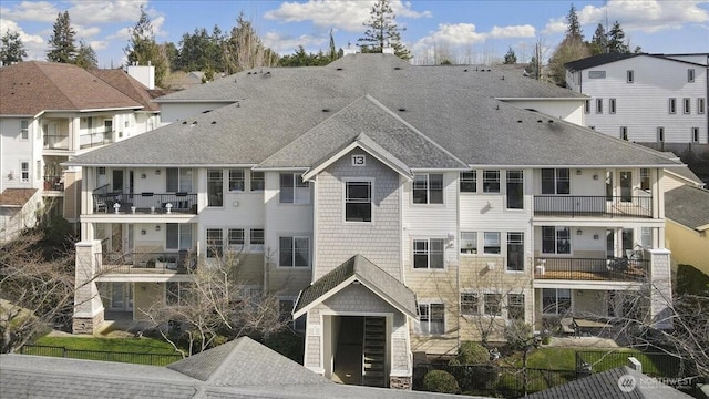 view of property featuring a residential view