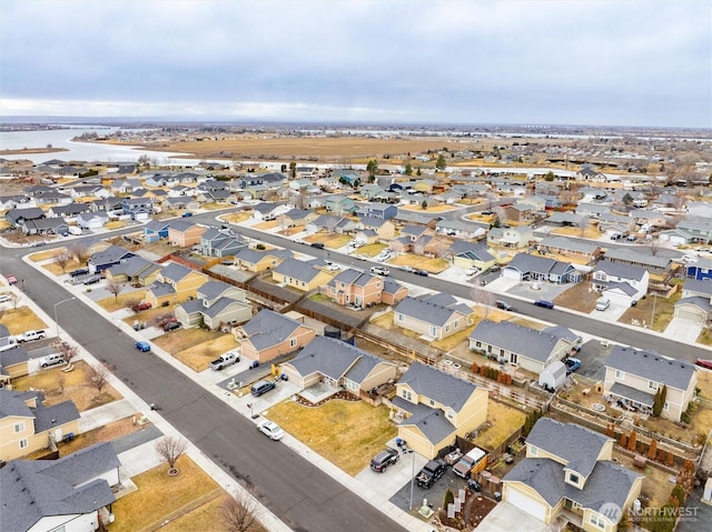 birds eye view of property featuring a residential view