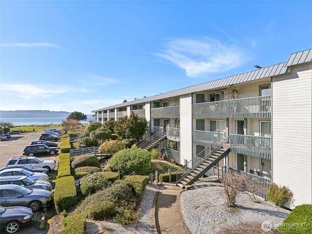 view of home's community with stairway