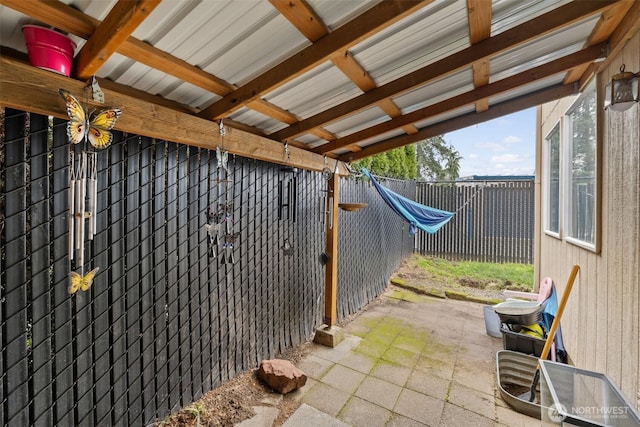 view of patio / terrace