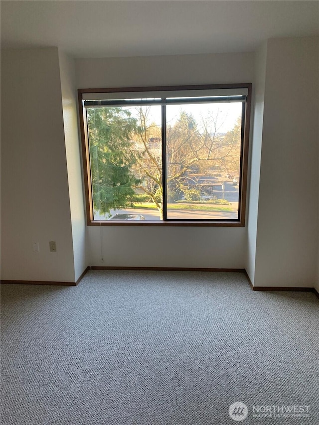 304 10th St, Kirkland, WA 98033 - spare room featuring carpet flooring and baseboards