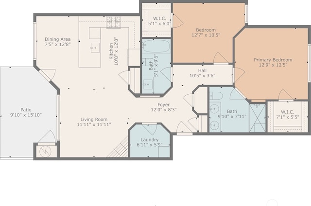 view of layout