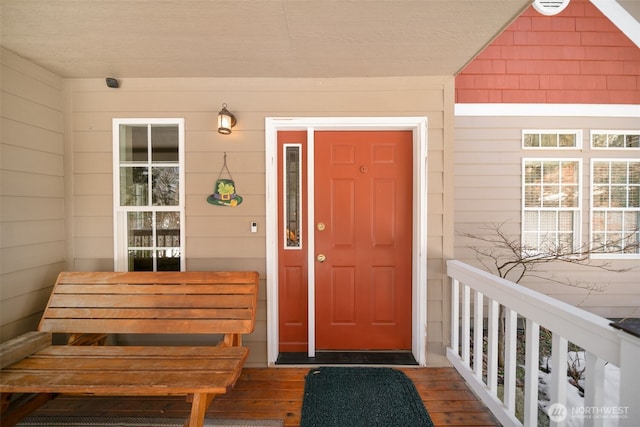 view of property entrance