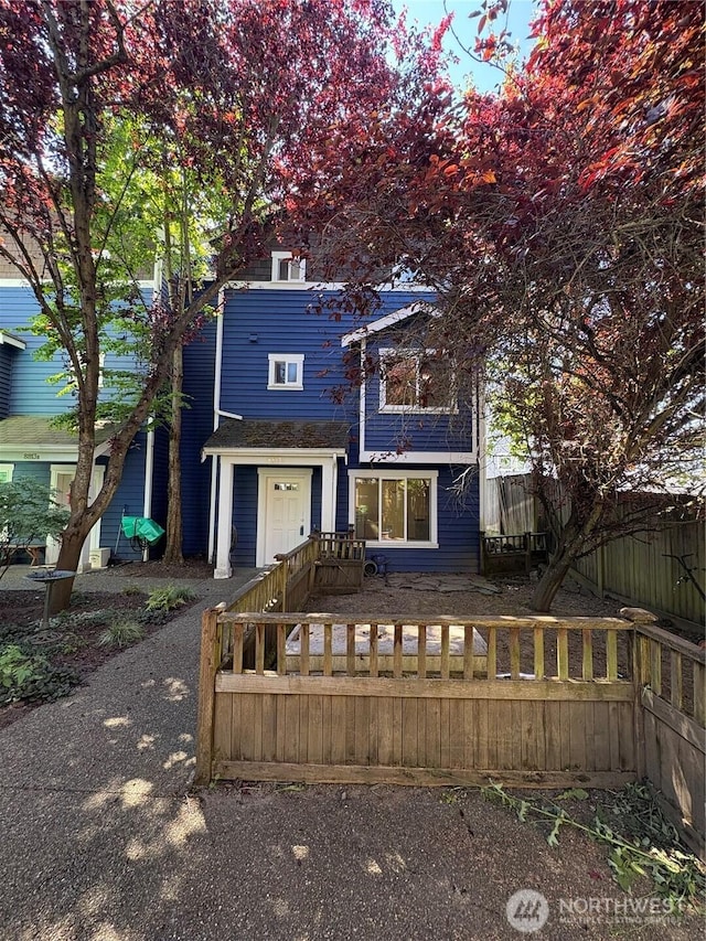 8813 Delridge Way SW Unit A, Seattle, WA 98106 - view of front of house featuring asphalt driveway