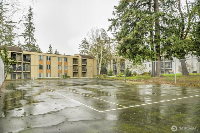 exterior space featuring fence