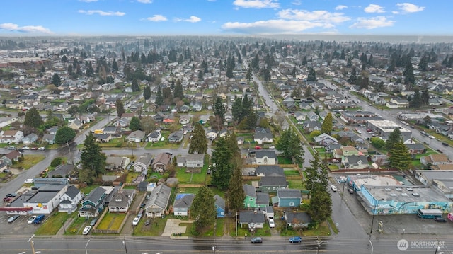 birds eye view of property featuring a residential view