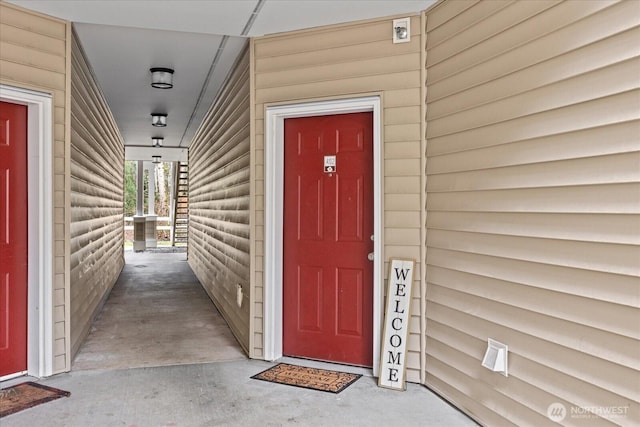 view of property entrance