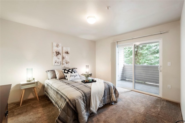 11130 SE 208th St Unit J204, Kent, WA 98031 - carpeted bedroom featuring access to outside
