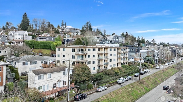 birds eye view of property featuring a residential view