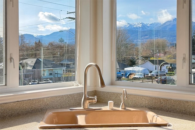 details with a sink