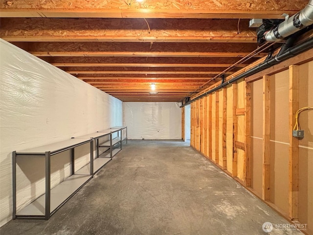 602 Mccomb Rd, Sequim, WA 98382 - view of unfinished below grade area