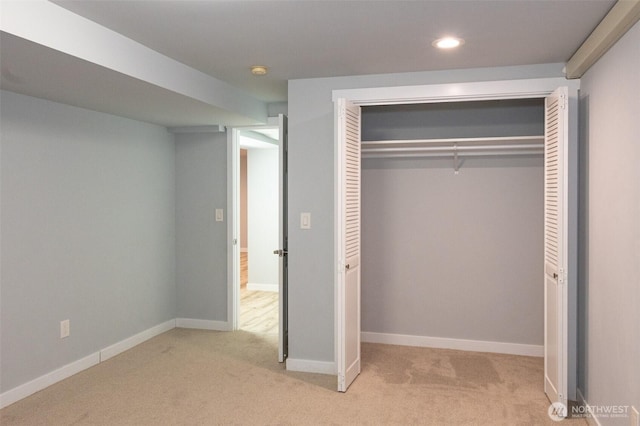 view of closet