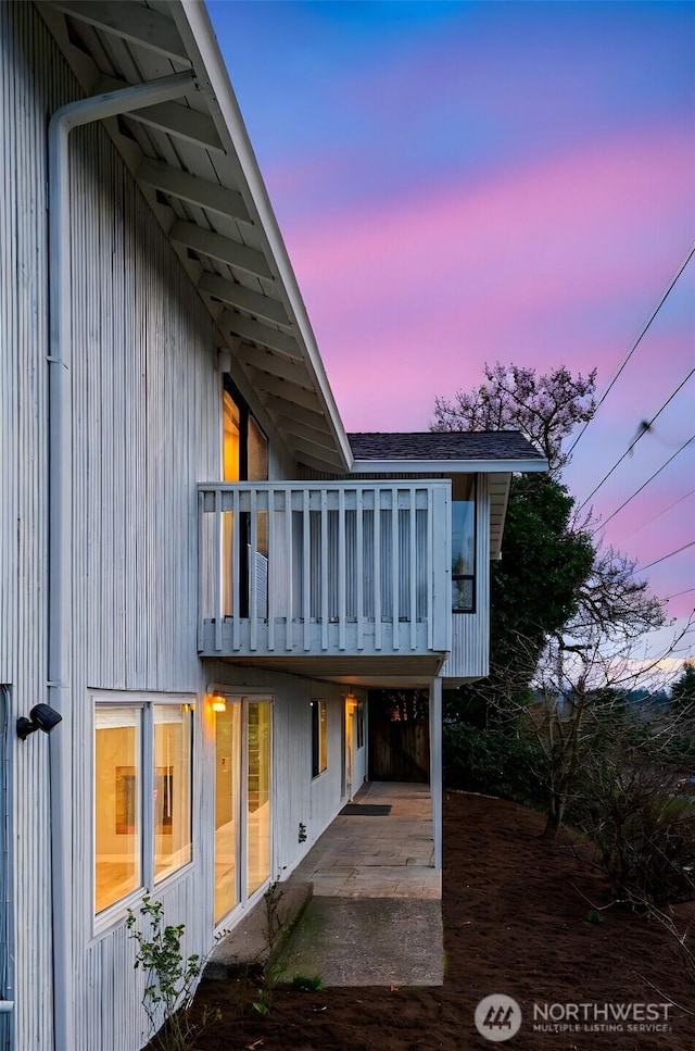 exterior space featuring a patio area