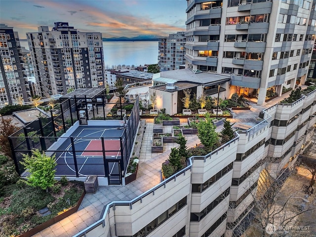 2821 2nd Ave Unit 1005, Seattle, WA 98121 - aerial view with a city view and a water view