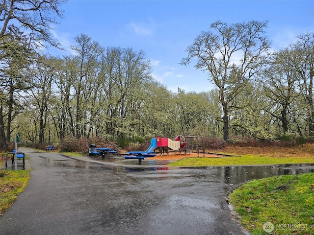 view of community playground