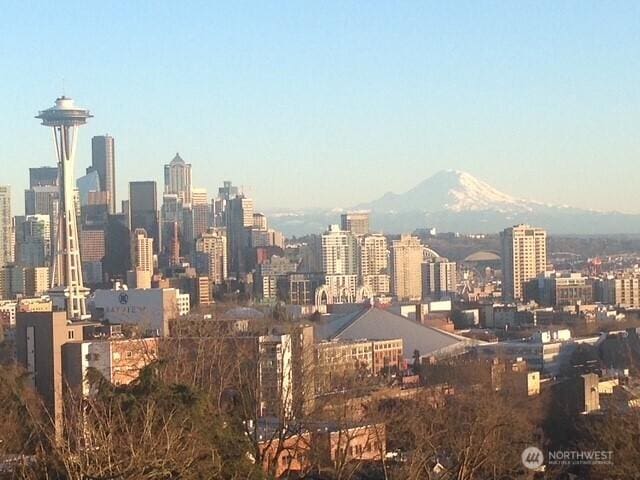 view of city with a mountain view