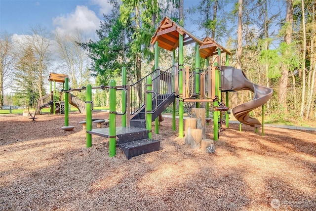 view of community playground