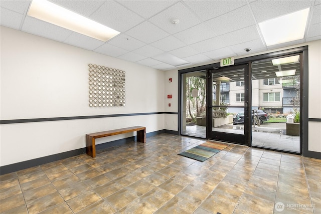 view of community lobby