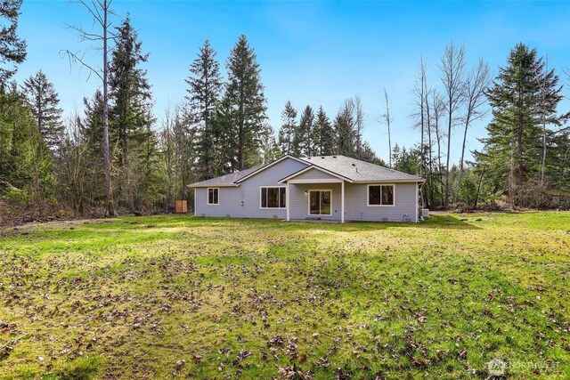 10707 212th St E, Graham, WA 98338 - view of front of home featuring a front yard