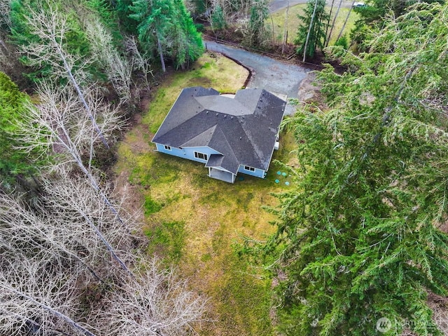 10707 212th St E, Graham, WA 98338 - birds eye view of property