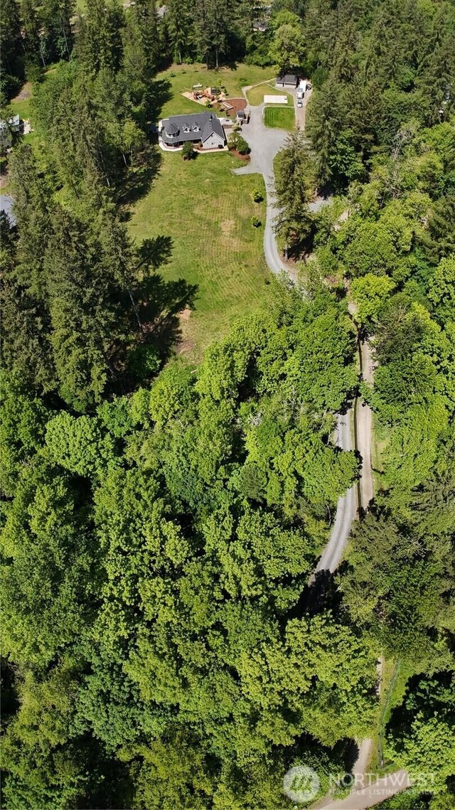 16100 NE Beebe Rd, Battle Ground, WA 98604 - aerial view of property's location featuring a heavily wooded area
