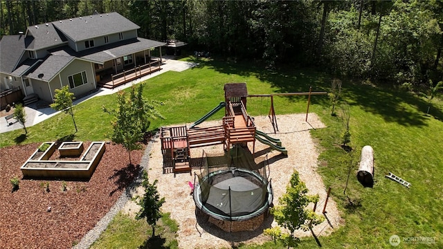 16100 NE Beebe Rd, Battle Ground, WA 98604 - aerial view of property and surrounding area