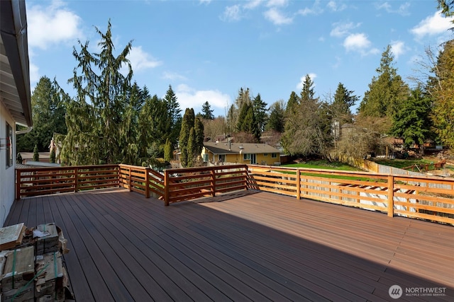 view of deck