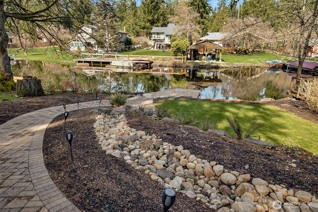 22426 SE 300th St, Black Diamond, WA 98010 - view of property's community featuring a gazebo and a water view