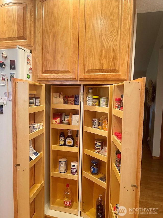 view of pantry