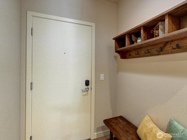 view of mudroom