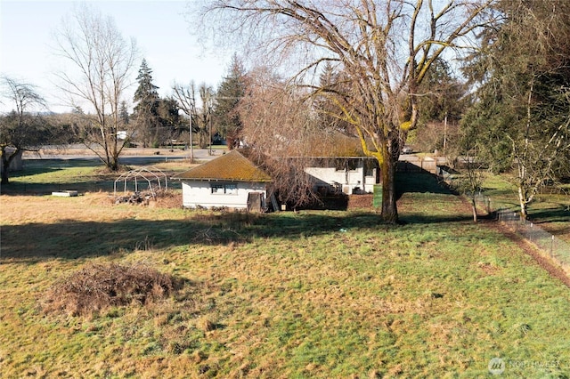 view of yard