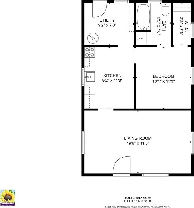105 Redpath St, Kelso, WA 98675 - property floor plan