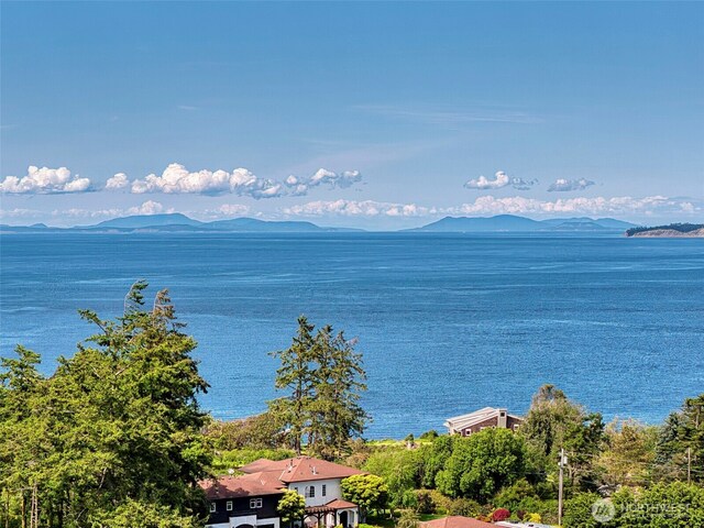 1939 49th St, Port Townsend, WA 98368 - water view with a mountainous background