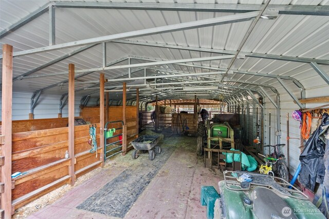 view of stable