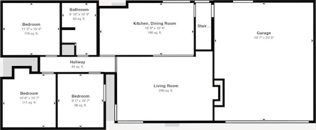 515 SE 5th St, College Place, WA 99324 - floor plan