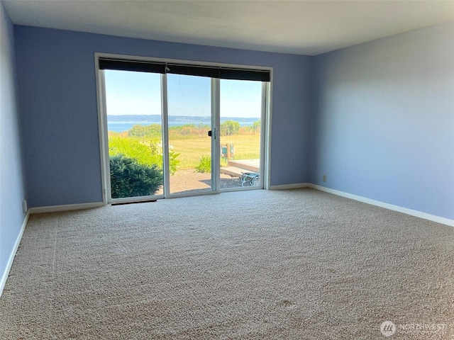 1412 Bonnie View Acres Rd, Oak Harbor, WA 98277 - carpeted empty room featuring baseboards