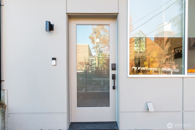 view of property entrance