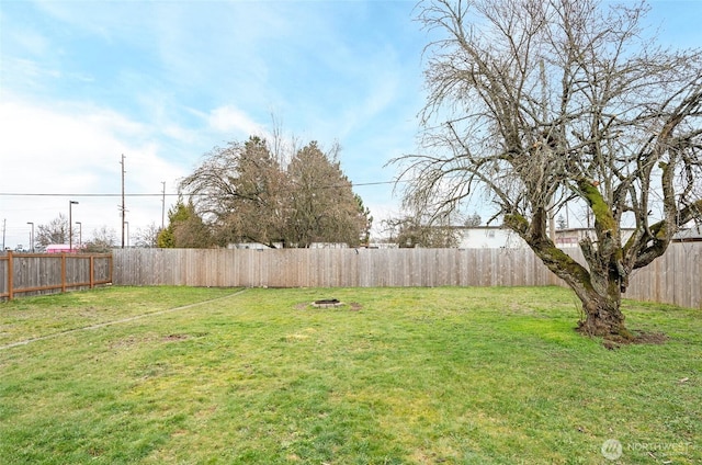 10103 Kline St SW, Lakewood, WA 98499 - view of yard with a fenced backyard