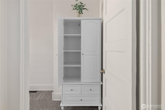 closet with visible vents