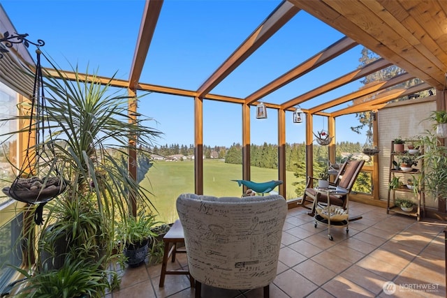 view of patio / terrace with a pergola