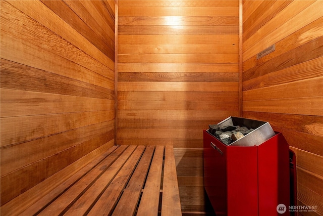 view of sauna / steam room