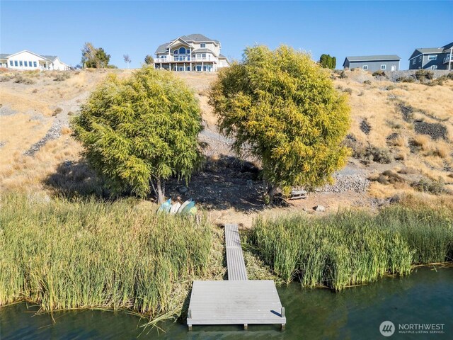 9486 NE Stonecrest Rd, Moses Lake, WA 98837 - dock with a water view