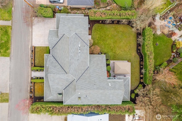 drone / aerial view