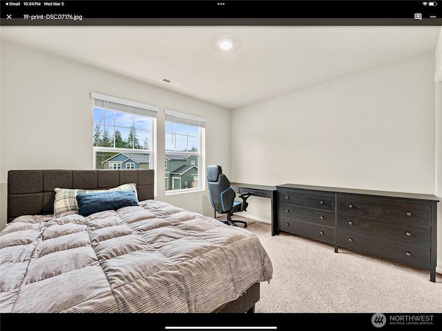 5609 151st Street Ct E, Puyallup, WA 98375 - bedroom with carpet and a desk