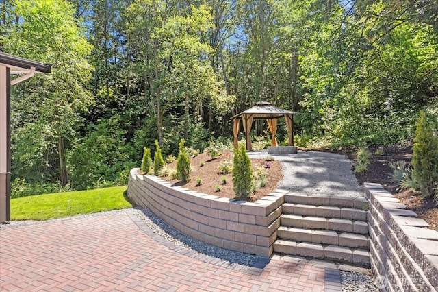 surrounding community featuring a gazebo