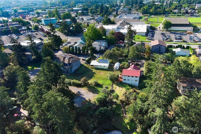 bird's eye view featuring a residential view